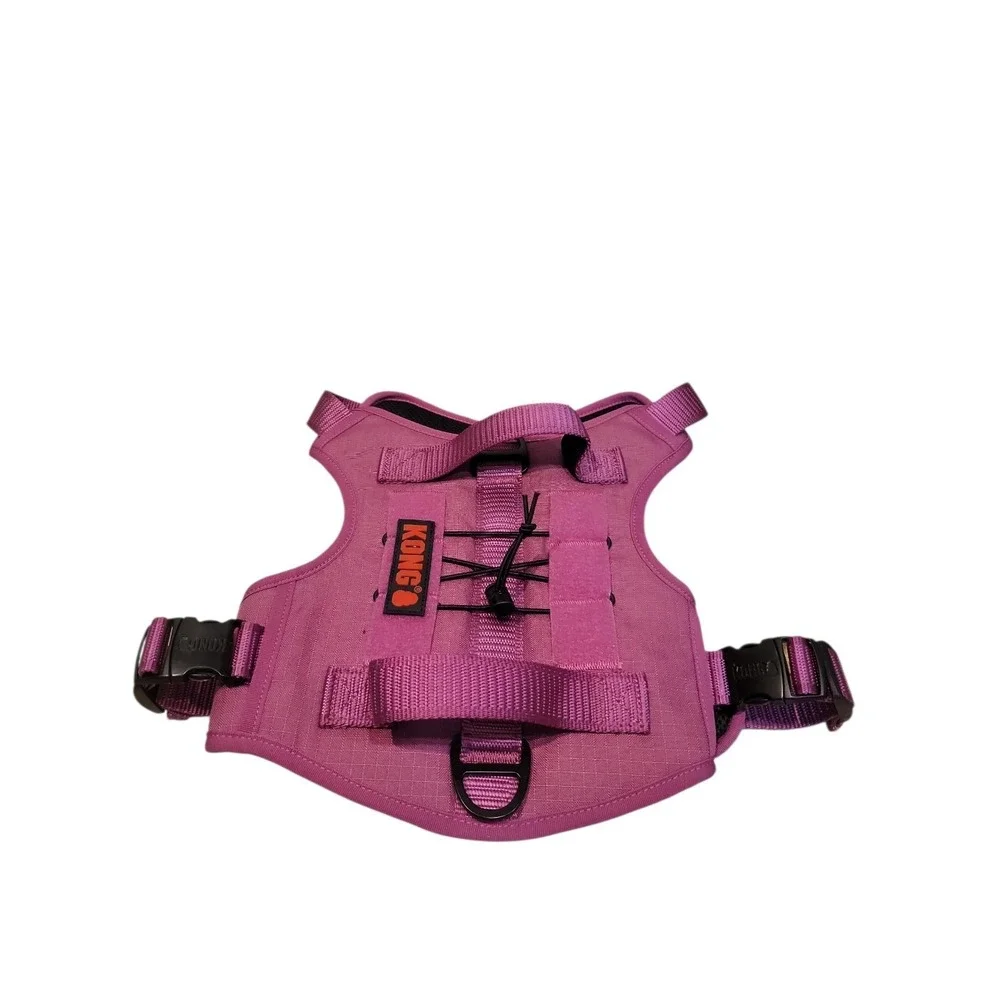 KONG Ultra Durable Dog Harness Pink Size Large Adjustable